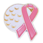 Breast Cancer Golf Ball Marker