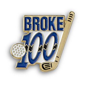 Broke 100 Ball Marker