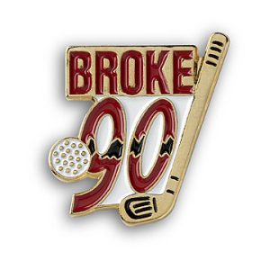 Broke 90 Ball Marker