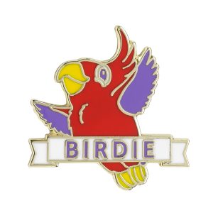 Red Parrot Birdie Ball Marker