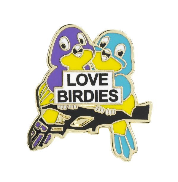 Birds On Branch Birdie Pin