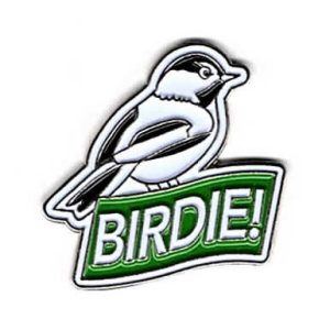 Chickadee Birdie Pin