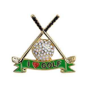Cross Clubs Pin