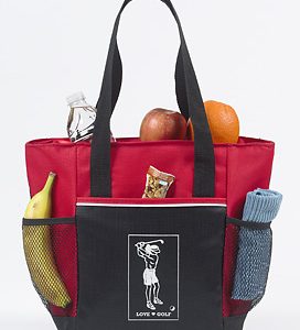 Female Golfers Insulated Tote