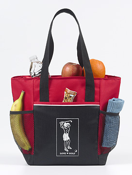 Female Golfers Insulated Tote