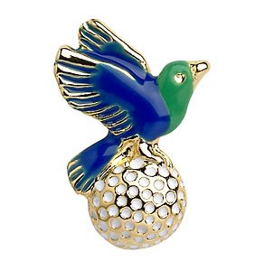 Flying Birdie Pin