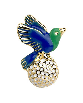Flying Birdie Pin