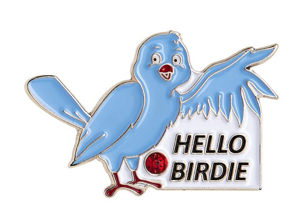 Hello Birdie Pin