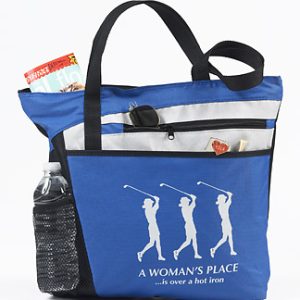 Ladies Golf Zippered Tote