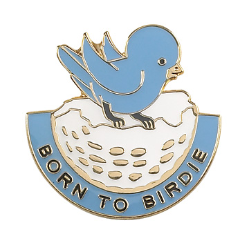Born To Birdie Pin