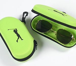 Golf Glasses BLUE Clip-on Pouch