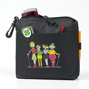 Ladies Golf Clip-on Pouch